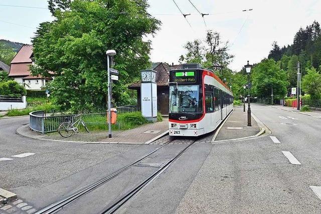 In Freiburg-Gnterstal gibt's weiterhin Kritik am Haltestellen-Umbau