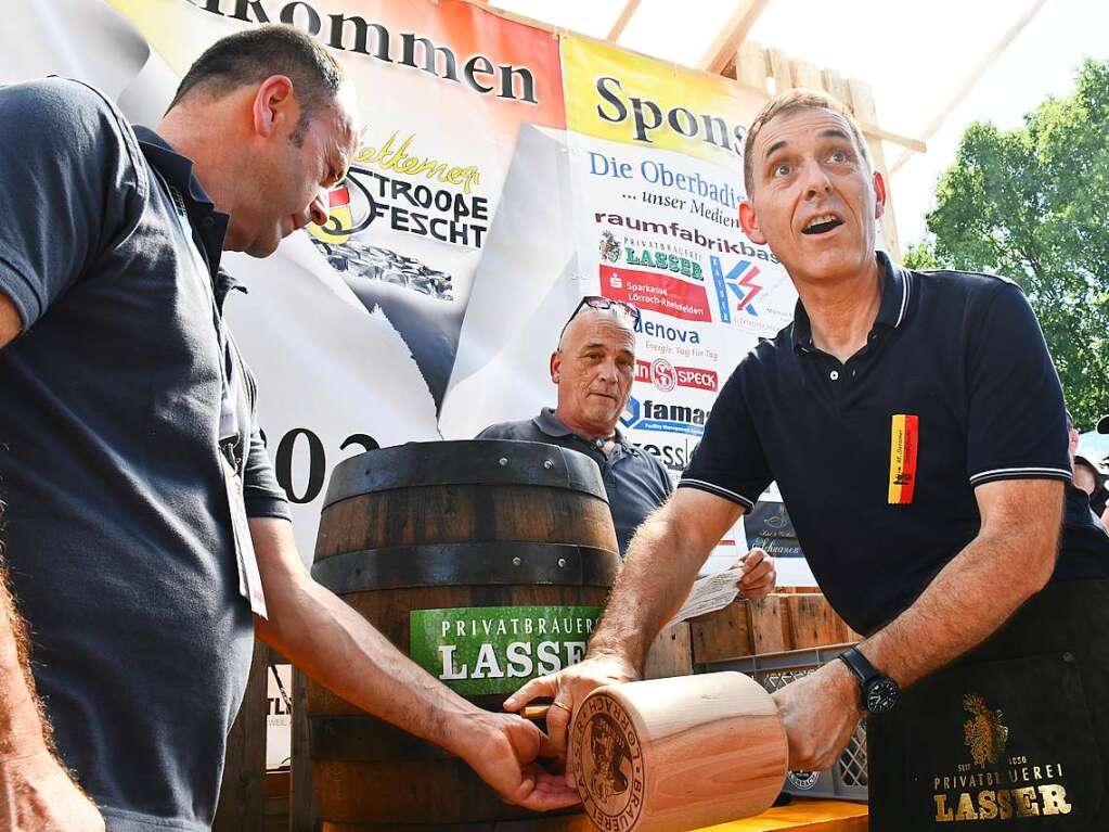 Am Samstag und Sonntag wird in Stetten das Strooefescht gefeiert. Bei strahlendem Sptsommerwetter ist der Andrang gro.