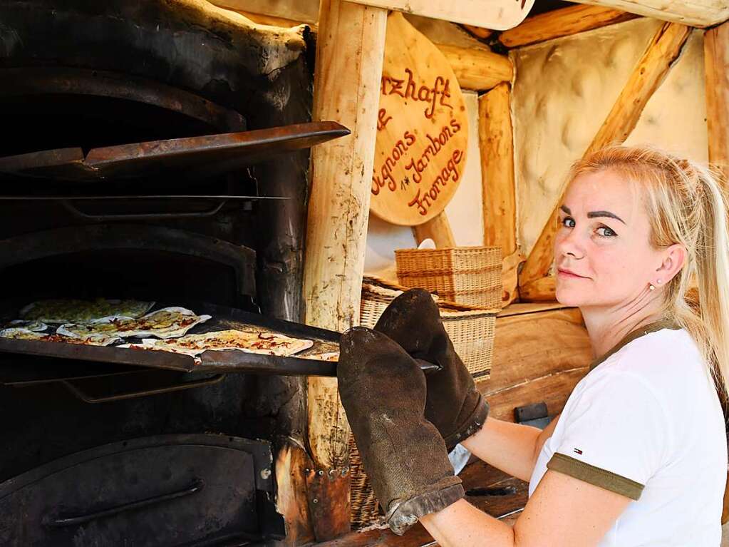 Am Samstag und Sonntag wird in Stetten das Strooefescht gefeiert. Bei strahlendem Sptsommerwetter ist der Andrang gro.