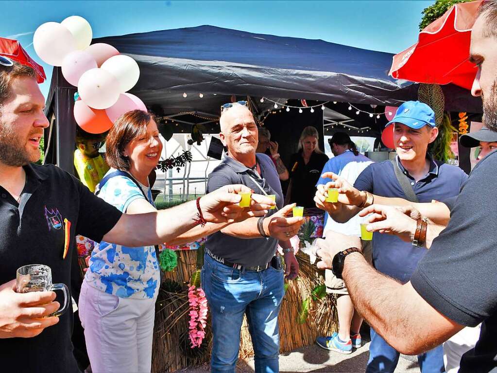 Am Samstag und Sonntag wird in Stetten das Strooefescht gefeiert. Bei strahlendem Sptsommerwetter ist der Andrang gro.