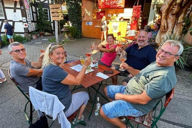 So wird auf dem Merdinger Gassenweinfest gefeiert