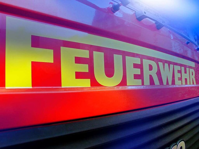 Die Feuerwehr Emmendingen war mit 33 Helfern vor Ort.  | Foto: Hans-Peter Ziesmer