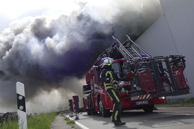 Wie wichtig eine moderne Ausstattung d...m Grobrand der Adler OHG im Mai 2021.  | Foto: Stefan Limberger-Andris