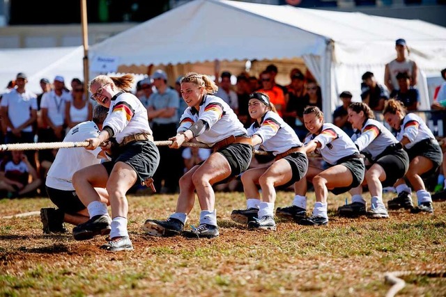 Die deutschen Damen wurden bei der WM Dritte.  | Foto: Corinne Glanzmann