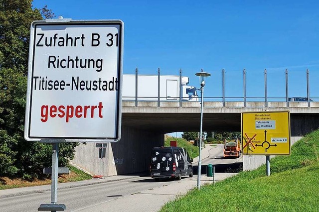 Wer von Lffingen nach Titisee-Neustad...n oder Friedenweiler-Rtenbach fahren.  | Foto: Stefan Mertlik