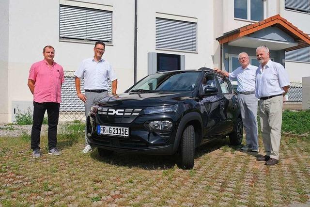Stadt Müllheim macht einen Anfang bei der Elektromobilität