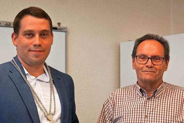 Dirk Philipps Start als Bürgermeister in Häg-Ehrsberg fällt kurz und bündig aus
