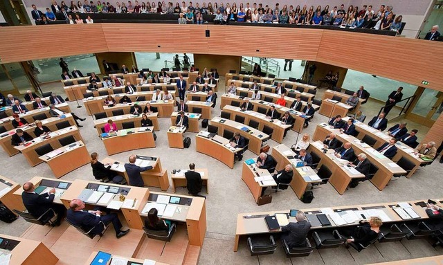 Der Landtag in Stuttgart  | Foto: Bernd Weissbrod