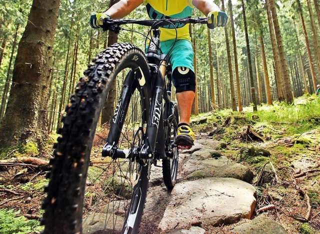 Mountainbiker bald wieder segnen lassen.  | Foto: Jan Woitas