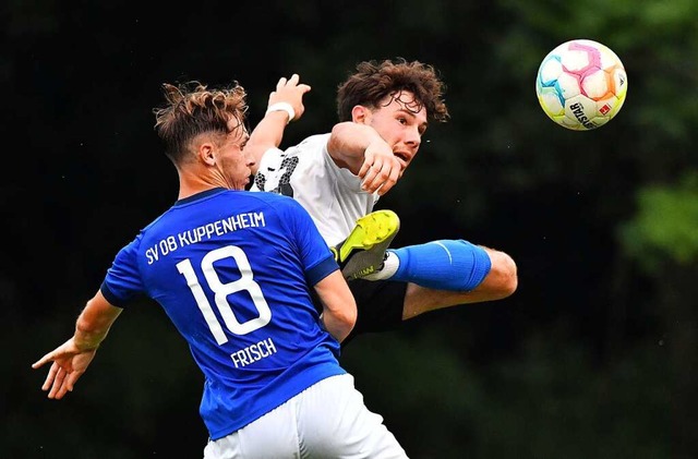 Fr Jannis Kalt (rechts) und den SC Lahr gilt es in die Erfolgsspur zu finden  | Foto: Wolfgang Knstle