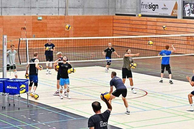 Volleyballer der FT 1844 Freiburg suchen ihren Stil - ohne brutalen Brecher