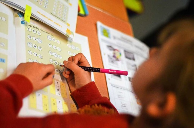 Unterrichtsausfall soll vermieden werd...anche aber bereits in der Grundschule.  | Foto: Kathrin Blum