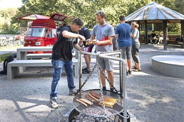 Auch im Dietenbachpark gibt es jetzt eine Grillzone.  | Foto: Hans-Maximo Musielik