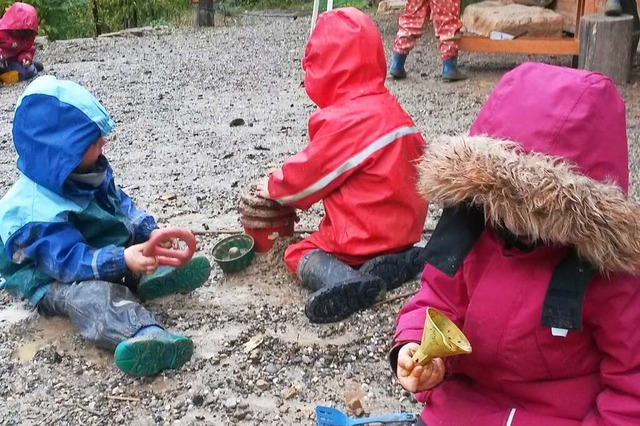 Die Devise im Naturkindergarten Kander...nder glcklich zu machen. (Symbolbild)  | Foto: Christian Engel