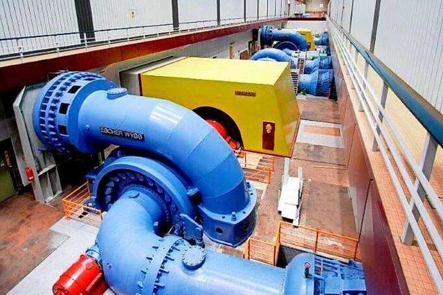 Das Pumpspeicherkraftwerk in Wehr steht fr fnf Monate still