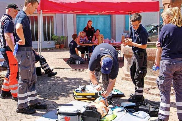 In Lahr treten die besten Rettungsteams des Deutschen Roten Kreuzes an