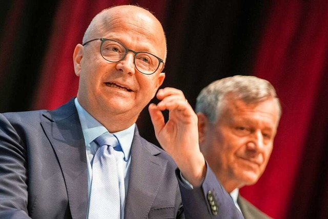 Fhrungsduo der FDP: Parteivorsitzende...er und Fraktionschef Hans-Ulrich Rlke  | Foto: Stefan Puchner (dpa)