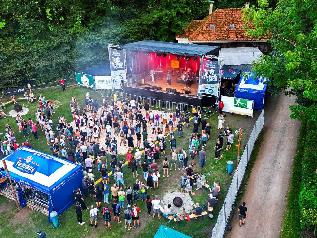 Im Kirchzartener Ortsteil Dietenbach ist es von Donnerstag bis Samstag laut: Das Festival Rock am Bach findet nach drei Jahren Pause wieder statt.