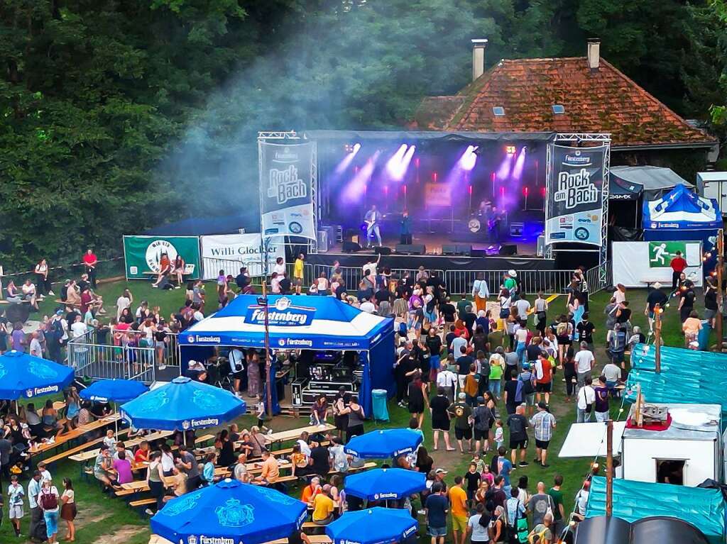 Im Kirchzartener Ortsteil Dietenbach ist es von Donnerstag bis Samstag laut: Das Festival Rock am Bach findet nach drei Jahren Pause wieder statt.