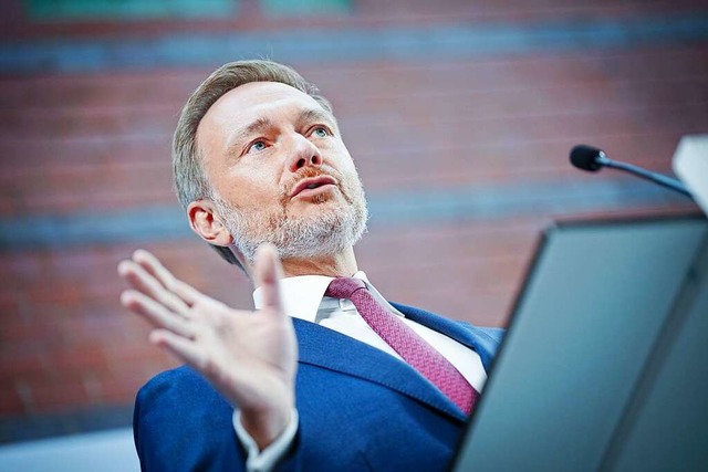 Christian Lindner (FDP), Bundesminister der Finanzen und FDP-Bundesvorsitzender  | Foto: Kay Nietfeld (dpa)