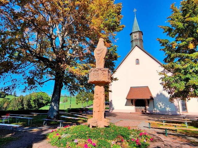 Maria Lindenberg ist eine Wallfahrtski...haus auf dem Lindenberg bei St. Peter.  | Foto: Elke Kamprad