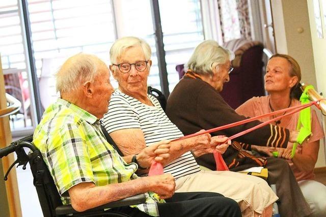 Senioren in Hugstetten halten sich mit Sport und Beschäftigung fit