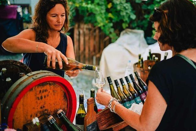 Beim Tüllinger Weinmarkt gibt es Einblicke in die lokale Weinkultur