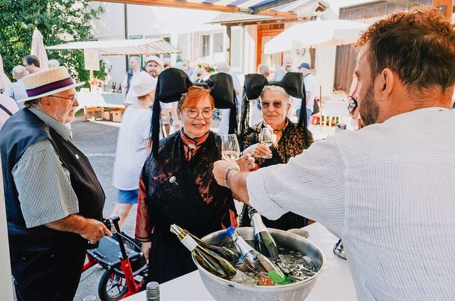 Auch in diesem Jahr gut besucht: Tllinger Weinmarkt  | Foto: Ansgar Taschinski