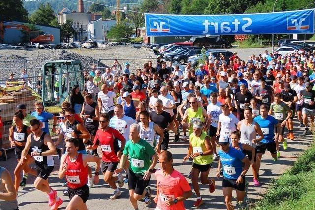 Laufspa in Wehr bei bestem Sommerwetter