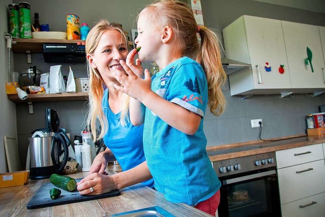 Dass das Kind bei einer veganen Ernhr...die verschiedenen Nhrstoffe aufbauen.  | Foto: Christin Klose (dpa)