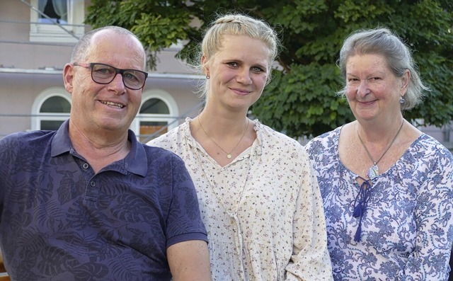 Freuen sich auf die Zusammenarbeit: Ac...eser, Tamara Braun und Adda Wientzek.   | Foto: Verena Pichler