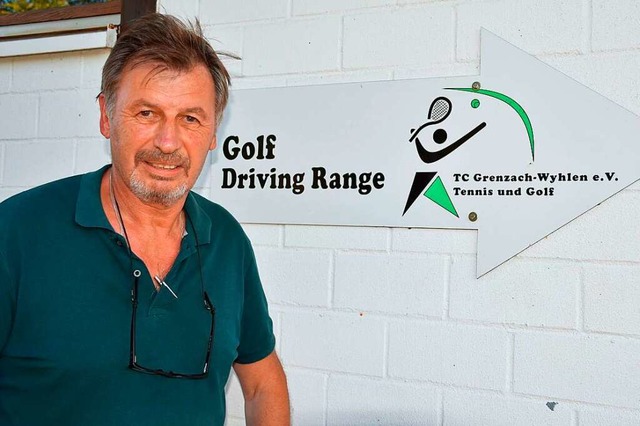 Uli Gersbacher ist seit 2006 Vorsitzen...ine Golf-Driving-Range zur Clubanlage.  | Foto: Heinz und Monika Vollmar