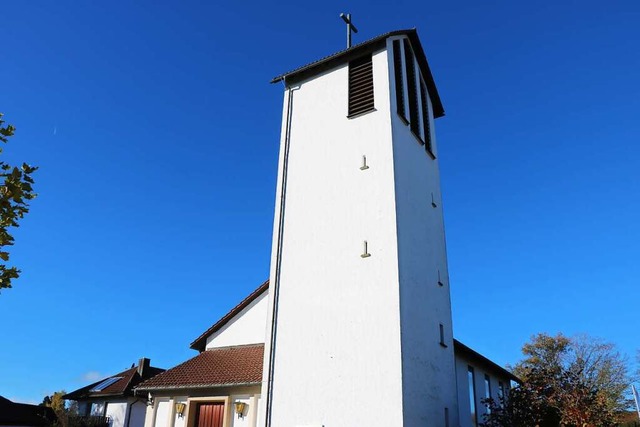 Die Geschichte der evangelischen Gemei... 1954 wurde die heutige Kirche gebaut.  | Foto: Martha Weishaar