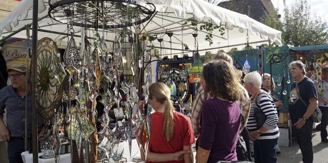 Am 7. und 8. Oktober findet wieder der Kunsthandwerkermarkt in Holzen statt.   | Foto: Silke Hartenstein