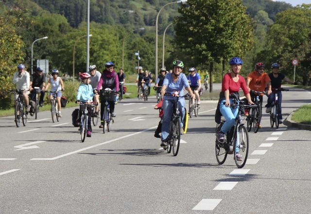 Freie Fahrt heit es wieder von Wyhlen kommend.   | Foto: Rolf Reimann