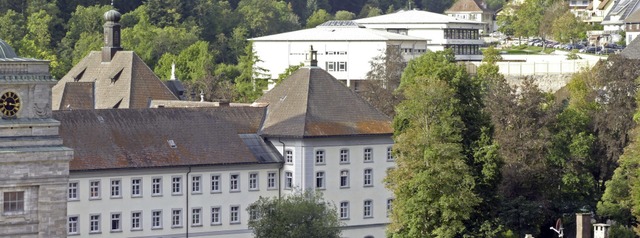 Kolleg (vorne) und Frstabt-Gerbert-Schule (hinten)   | Foto: Sebastian Barthmes