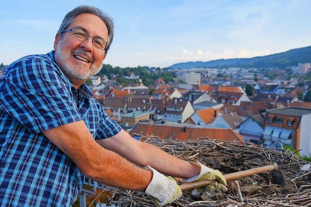 Wolfgang Hoffmann in seinem Element.  | Foto: Sophia Kaiser