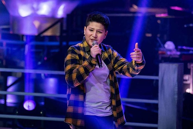 Lenny Bulut vor zwei Jahren bei The Voice Kids  | Foto: SAT.1/Claudius Pflug