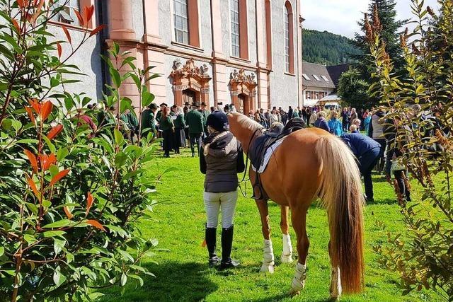 Beim Landelinsfest in Ettenheimmnster gibt es erneut eine Pferdesegnung