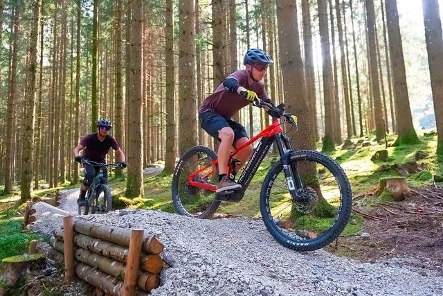 Bonndorf hat einen jetzt einen 600 Meter langen Flowtrail