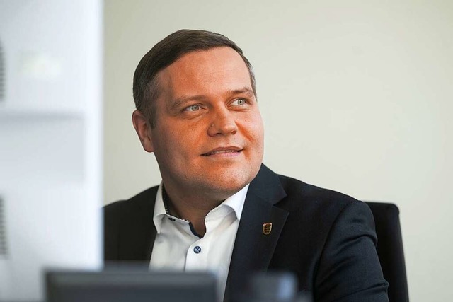 Anton Baron, neuer AfD-Fraktionsvorsitzender in Baden-Wrttemberg  | Foto: Marijan Murat (dpa)