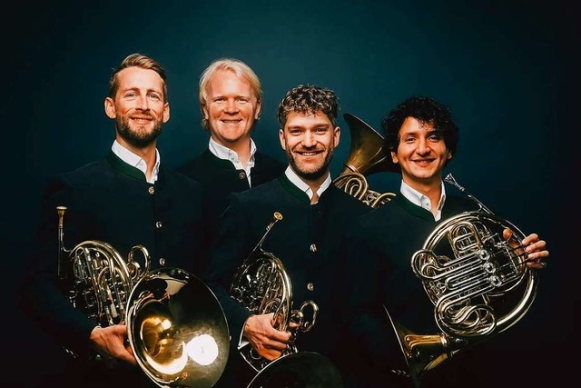 German Hornsound mit Stephan Schottst...eininger und  Andrs Eloy Aragon Ayala  | Foto: Marian Lenhard