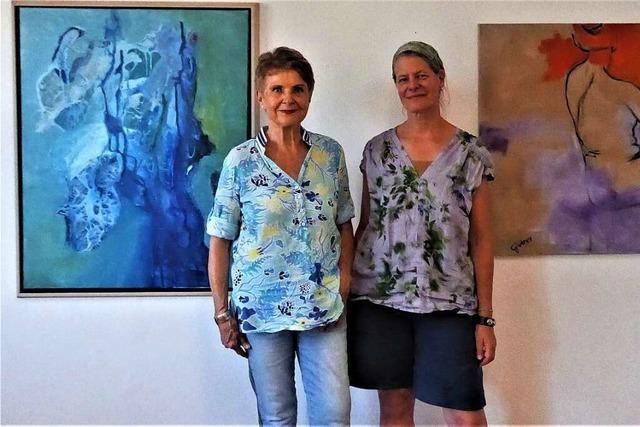 Emmendinger Galerie im Tor zeigt Wunschtrume von Helga Bauer und Antje Grtner