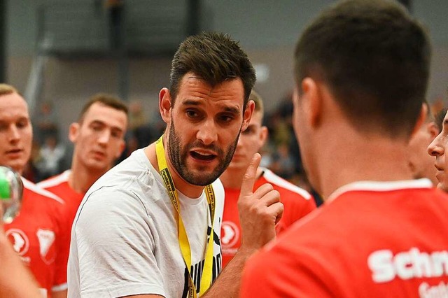 &#8222;Im Tennis gegen manche Jungs zu...witzig&#8220;: TuS-Trainer Markus Lais  | Foto: Wolfgang Knstle