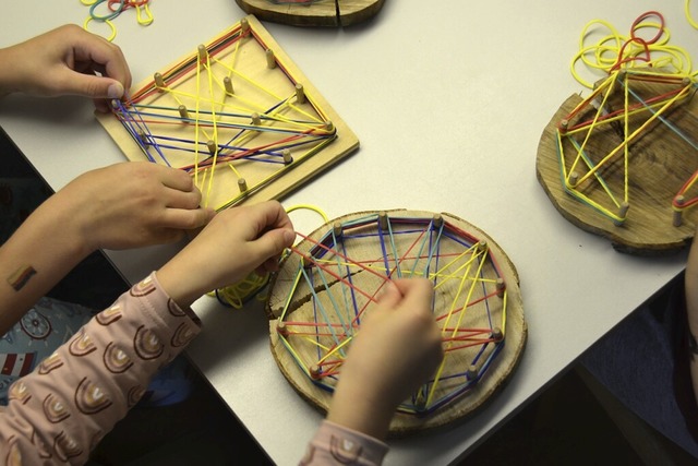 In Wittnau setzt man viel auf selbststndiges Spielen und Basteln.  | Foto: Sophia Hesser