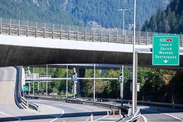 Gotthard-Straentunnel ist ab Freitagabend wieder geffnet