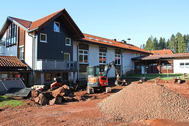 Bauarbeiten beim Kinderhaus Kunterbunt  | Foto: Gert Brichta