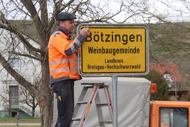 Btzingen erhielt im Februar 2023 sein...gt nun den Beinamen Weinbaugemeinde.   | Foto: Horst David