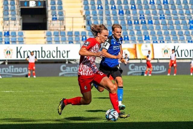 SC Freiburg II gewinnt 2:0: Der Knoten platzt auf der Bielefelder Alm