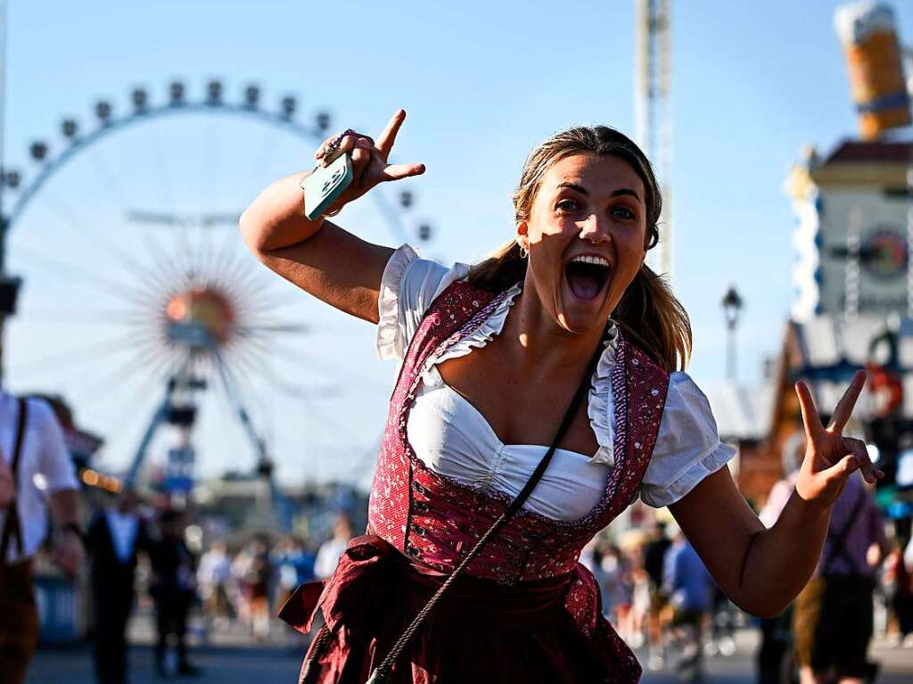 In Mnchen herrscht wieder Ausnahmezustand: Es ist Oktoberfest.